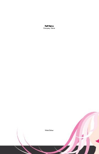 Lovely Lady Large Note Pads