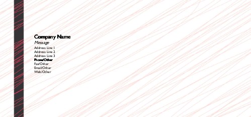 Party Lines Full Colour Compliment Slips