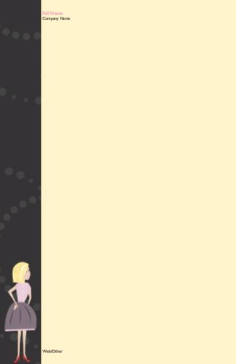 Blonde Ambition Large Note Pads