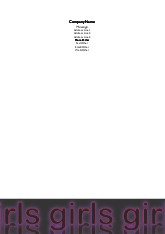 Fairer Gender A4 Letterhead