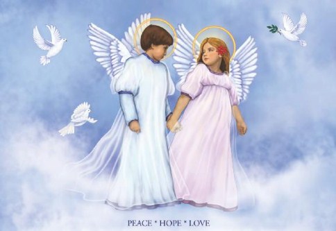 Heavenly Match Personalised Christmas Cards