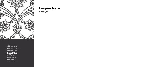 Rare Refinement Full Colour Compliment Slips