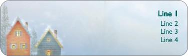 Close to Heaven Return Address Labels