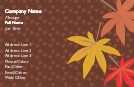 Fall Changes Everything Full Colour Business Cards