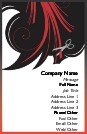 Hair Raising Experience Full Colour Business Cards