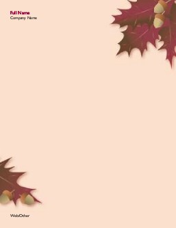 Autumnal Acorns Compact Note Pads