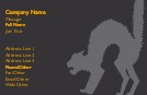 Hissss Recycled Business Cards