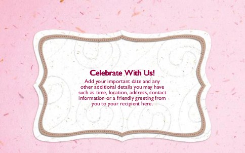Love's Sweet Blush Oversized Save the Date  Postcards