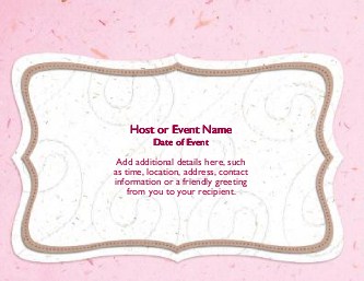 Love's Sweet Blush Large Save the Date Magnets