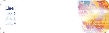 Global Power Return Address Labels