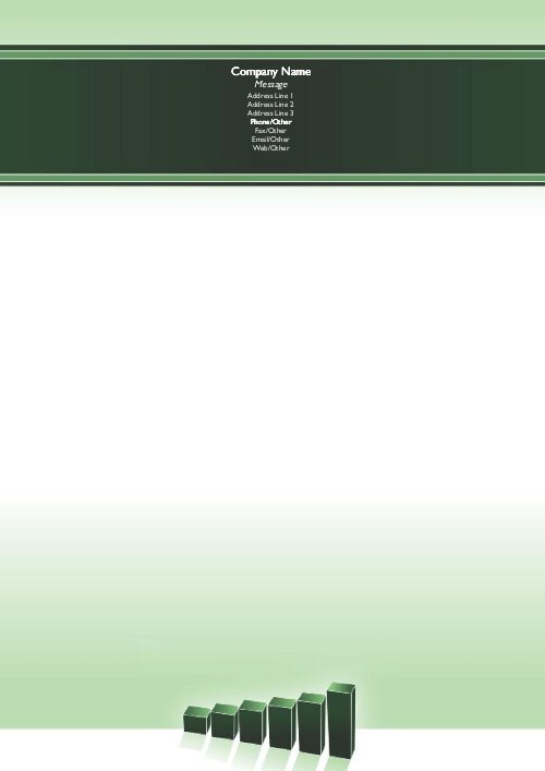 Good Forecast A4 Letterhead