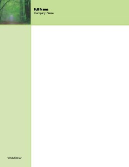 Green Forest Compact Note Pads