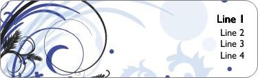 Midnight Jam Return Address Labels