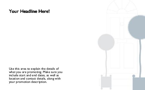 Open the Possibilities Full Colour Oversized Postcards