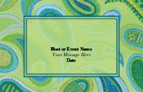 Paisley Poise Save the Date Magnets