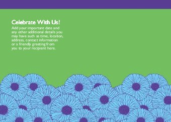 Love's New Bloom Standard Sized Save the Date Postcards