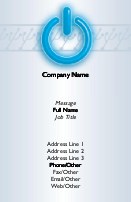 Power it On Full Colour Business Cards
