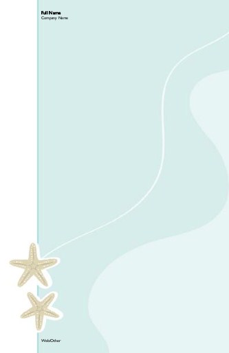 Seaside Romance Large Note Pads