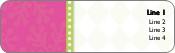 Christmas Blush Return Address Labels
