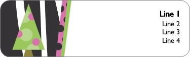 Fab Christmas Return Address Labels