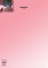 Hotel Balcony A4 Letterhead