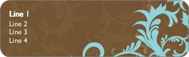 Modern Manners Return Address Labels
