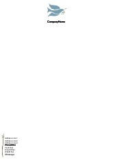 Olive  Branch Offering A4 Letterhead