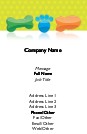 Virtual Pet Full Colour Magnetic Business Cards
