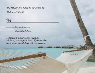 By the Beautiful Sea Reply Cards