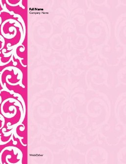 Elegant Pink Lace Compact Note Pads
