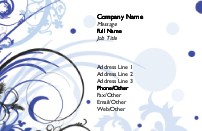 Midnight Jam Recycled Business Cards