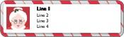 Mrs. Claus Tweets Return Address Labels