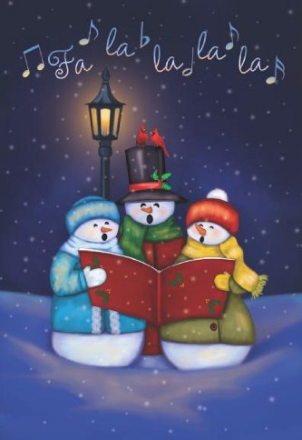 Cool Choir Personalised Christmas Cards