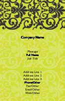 Elegant Lime Lace