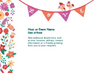 Tweet Love Large Save the Date Magnets