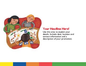 Children Colouring Large Magnets