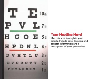 Eye Chart Large Magnets