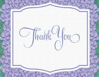 Life in Bloom Wedding Thank You Cards
