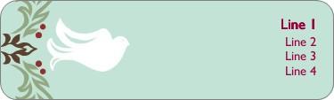 Purity and Peace Return Address Labels