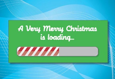 Upbeat Download Personalised Christmas Cards
