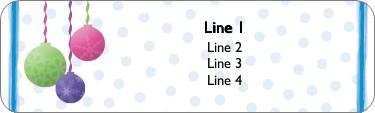Bright Outlook Return Address Labels