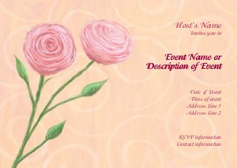 Budding Future Postcard Invitation-Standard