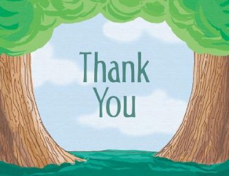 Family Trees Wedding Thank You Cards