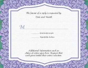 Life in Bloom Reply Cards