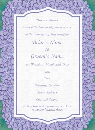 Life in Bloom Wedding Invitations