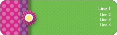 Jolly Bulletin Return Address Labels