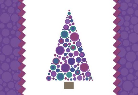 Sugar Plum Christmas Personalised Christmas Cards