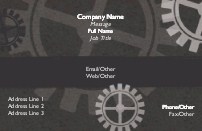 All Geared Up Recycled Business Cards