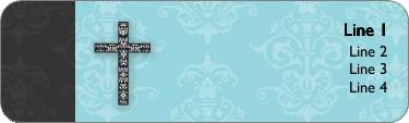 Elegant Cross Return Address Labels