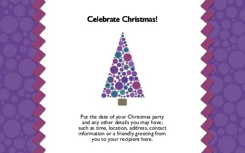 Sugar Plum Christmas Full Colour Oversized Postcards